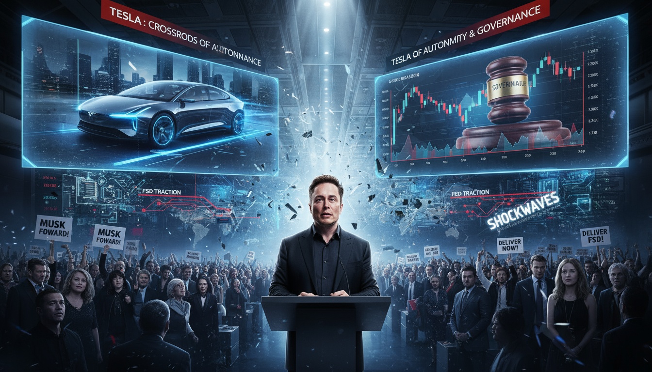 머스크 떠날까 테슬라 운명의 주총