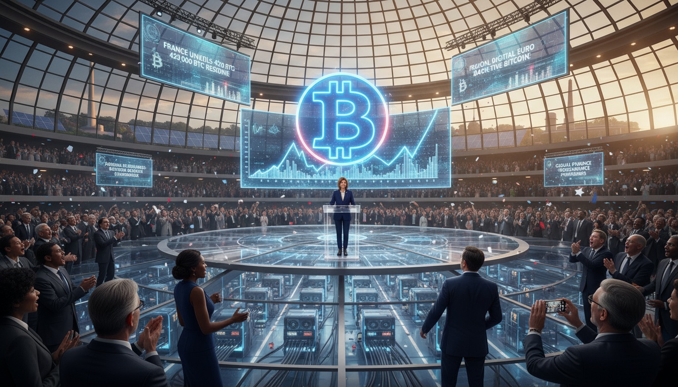 프랑스 42만 비트코인 초대형 비축