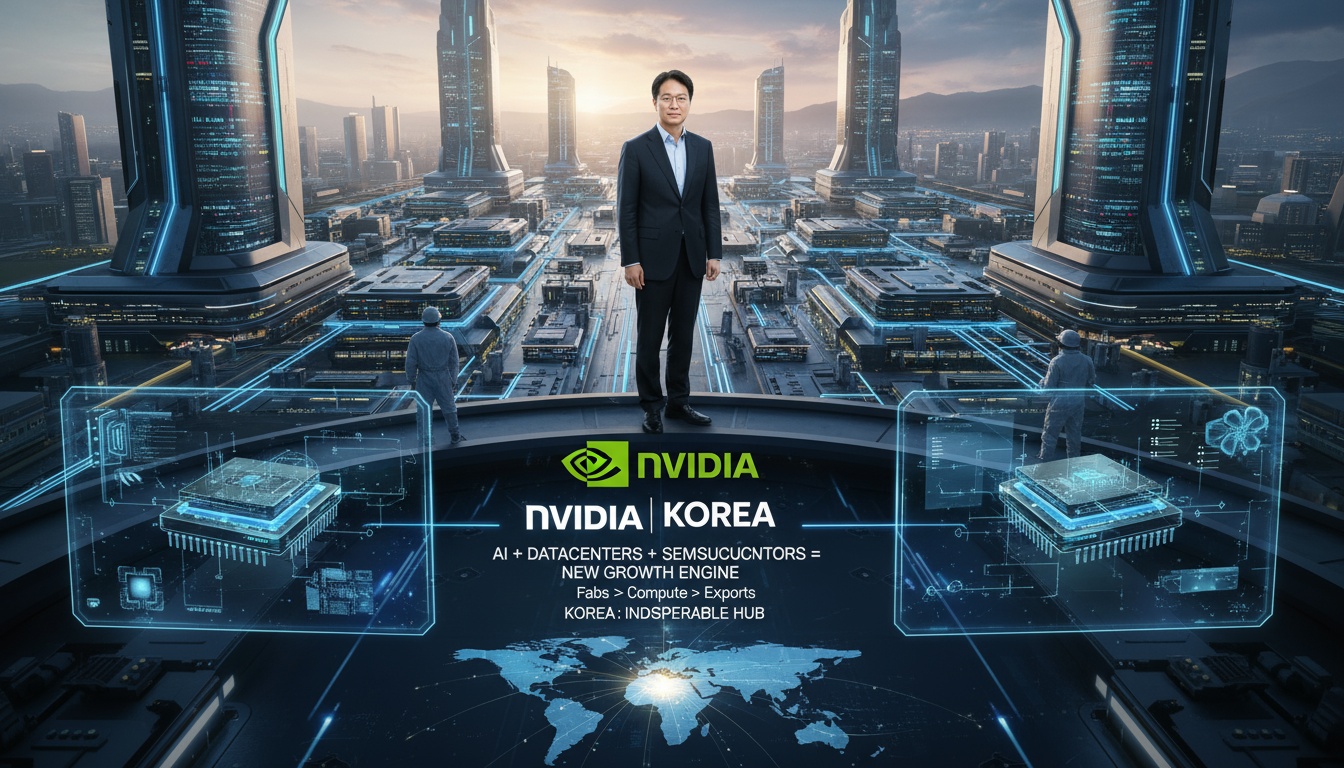 젠슨황 한국이 부자인 이유