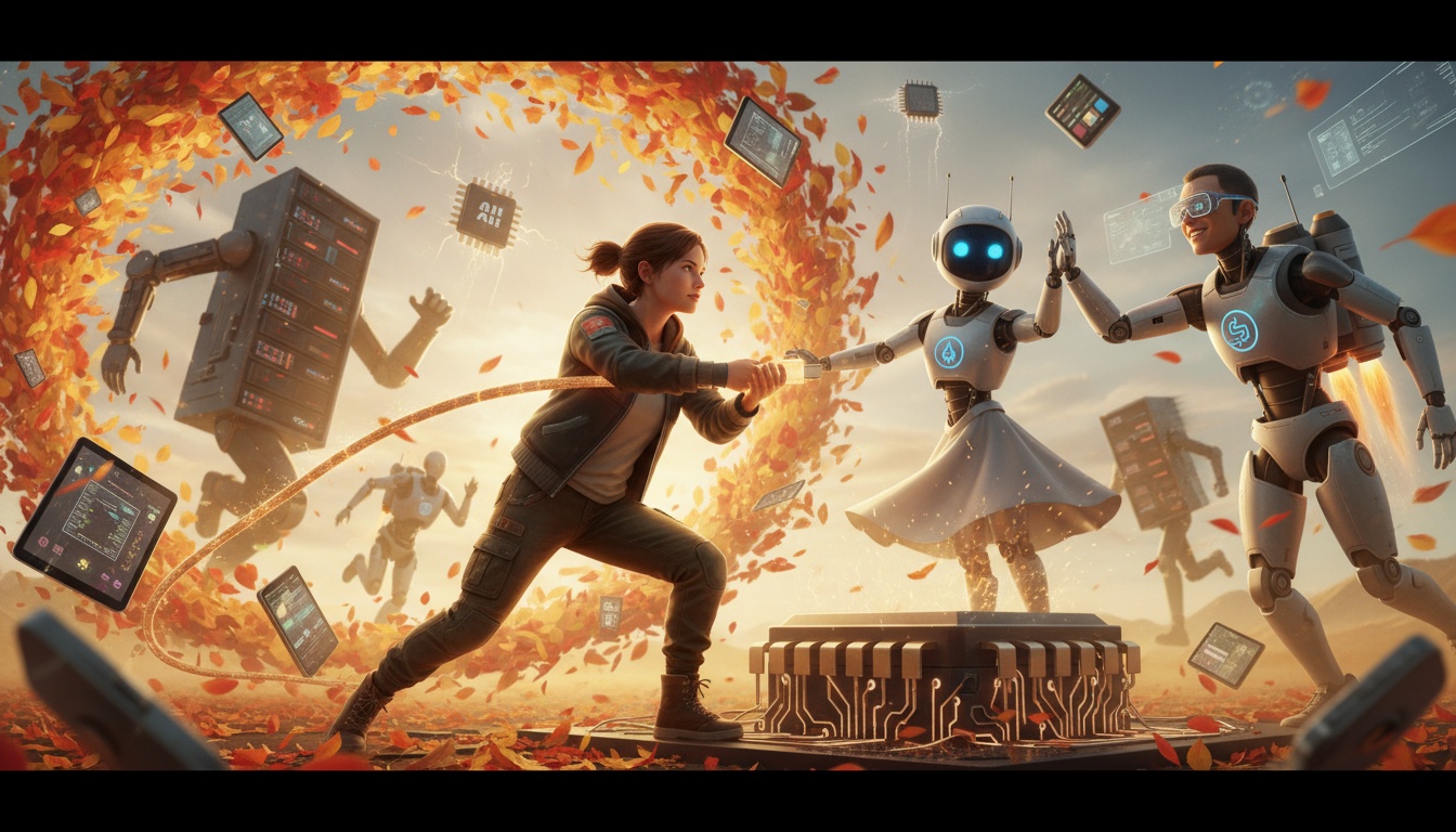 인공지능발 합종연횡 가속 엔비디아도 안전지대 없다