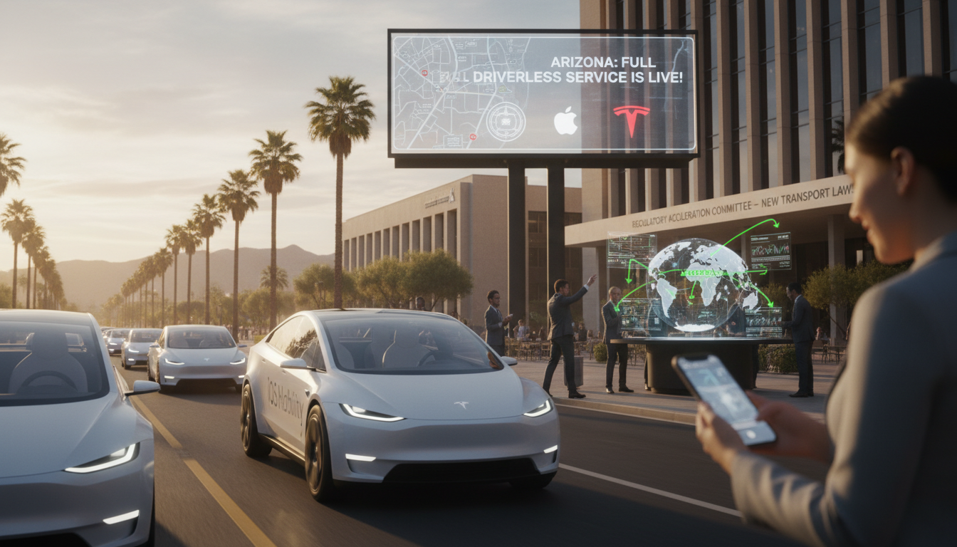 테슬라 로보택시 전면 개방-오스틴·베이 이어 ‘애리조나 공식 승인’까지 터졌다 !