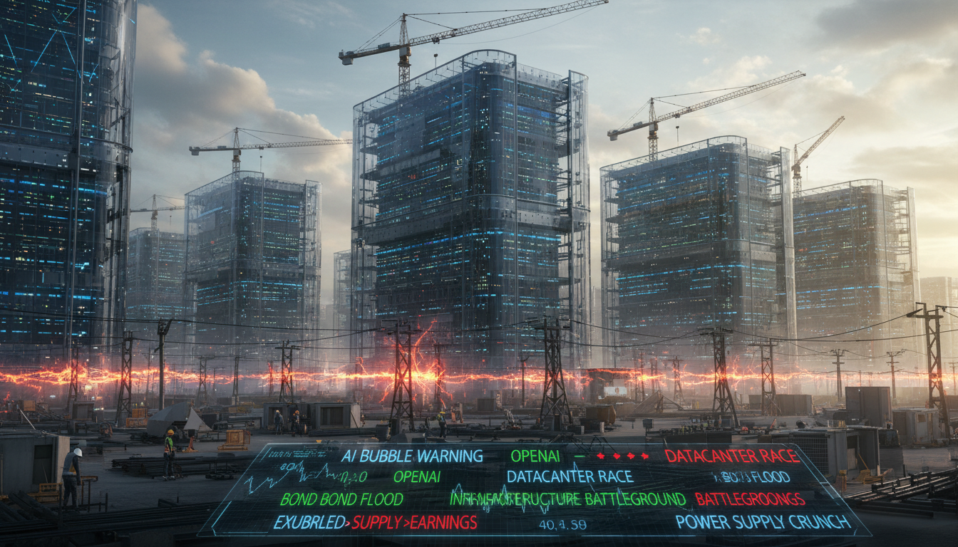 인공지능 버블 경고 본격화