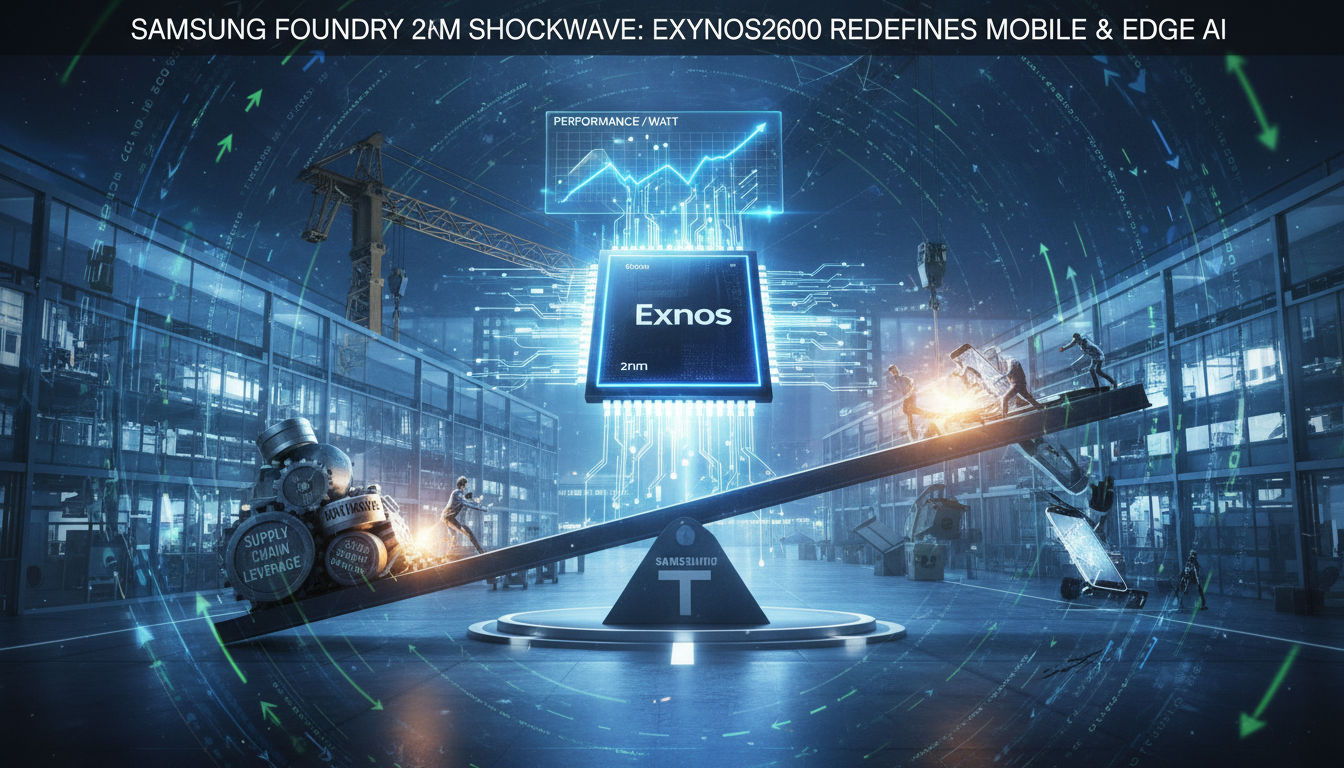 삼성 2나노 파운드리 대반전. 1조 적자 줄여…