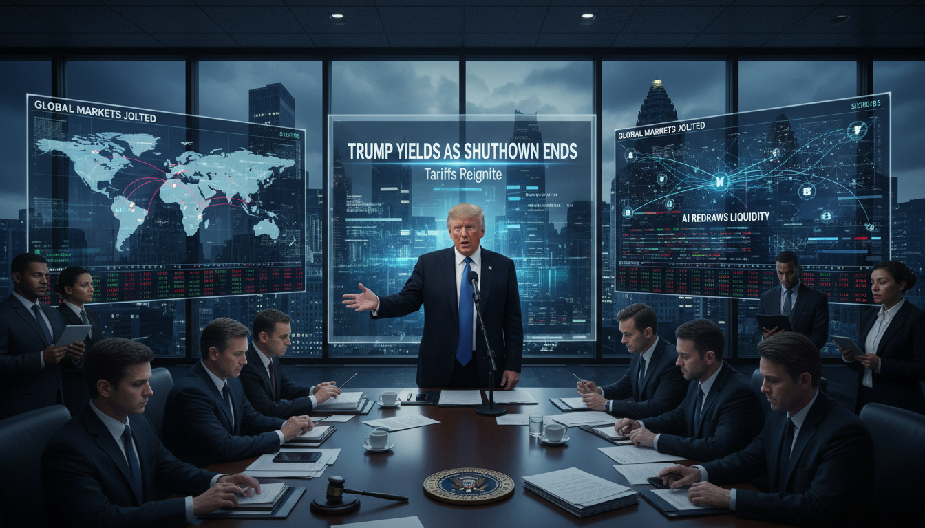 트럼프 항복 셧다운 종료