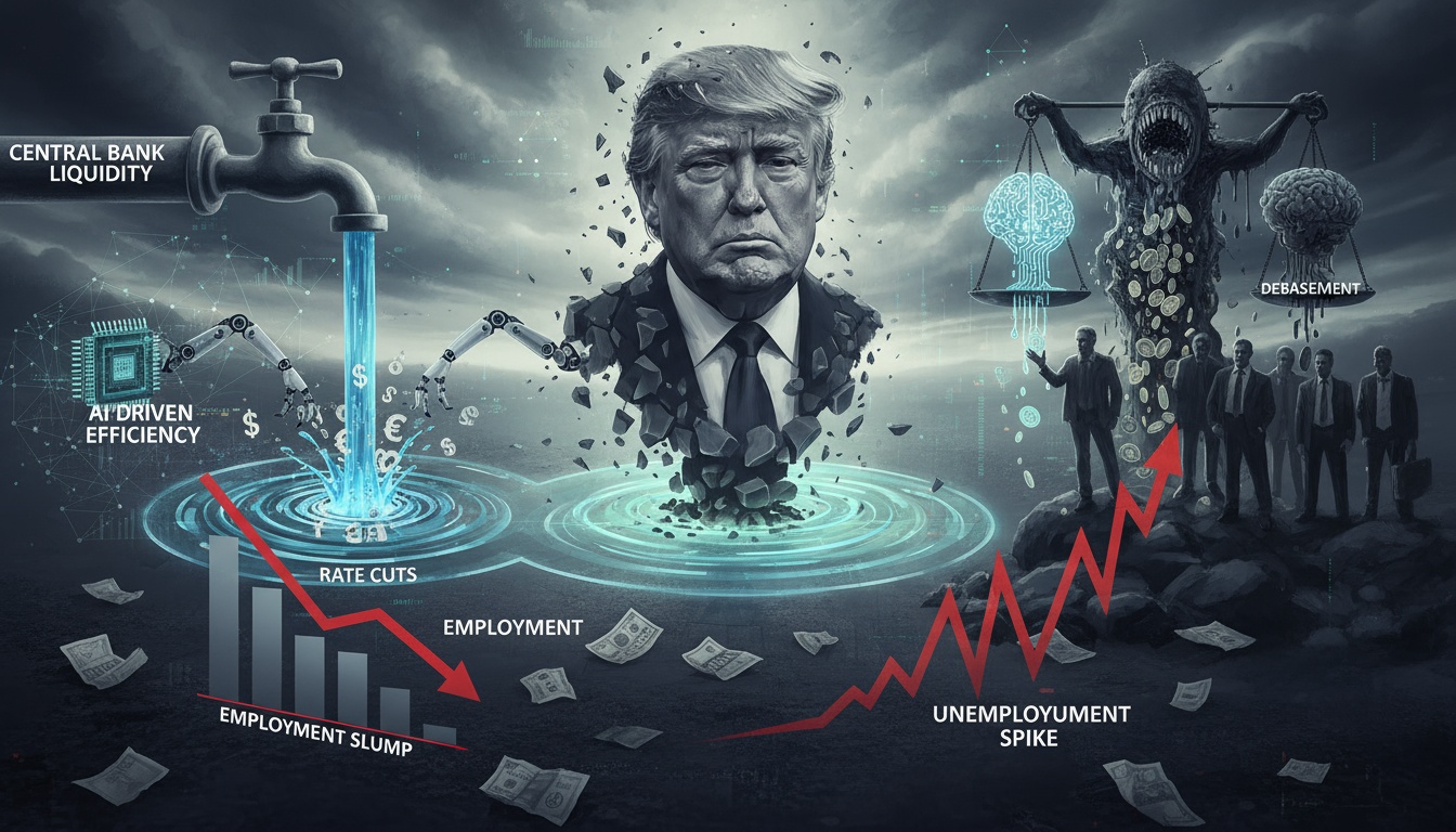 트럼프 고용침체로 금리인하