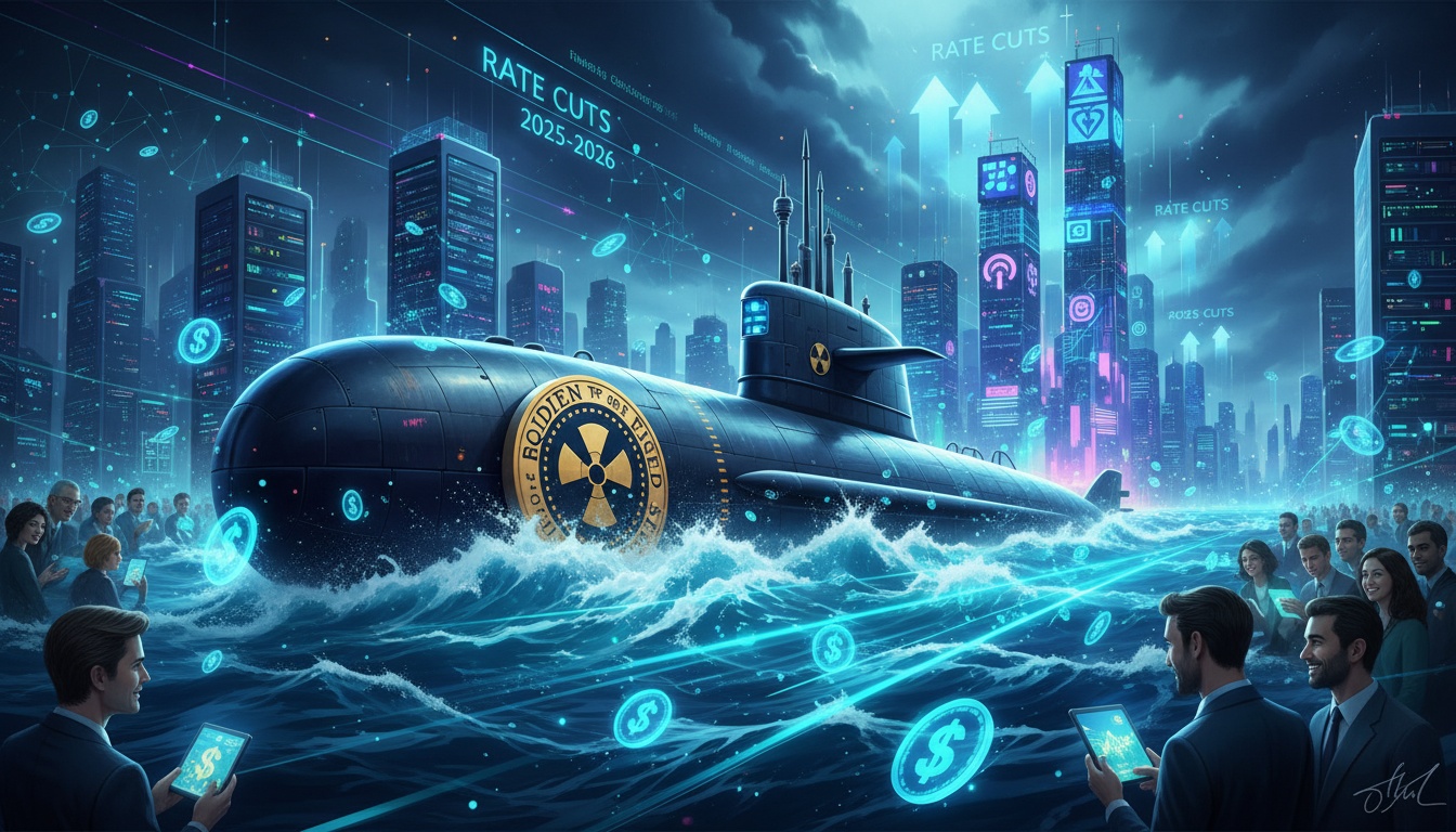 트럼프 유동성 폭발 핵잠수함