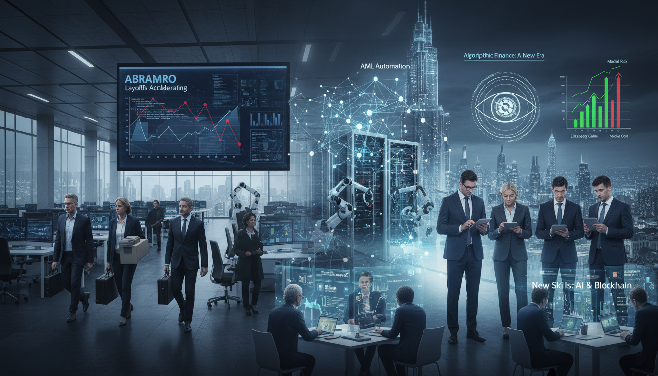 네덜란드 은행 인공지능 구조조정 충격-3년간 20%감축!