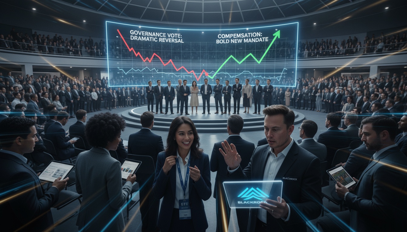 테슬라 주총 판세 대반전.2조 노르웨이 펀드 반대