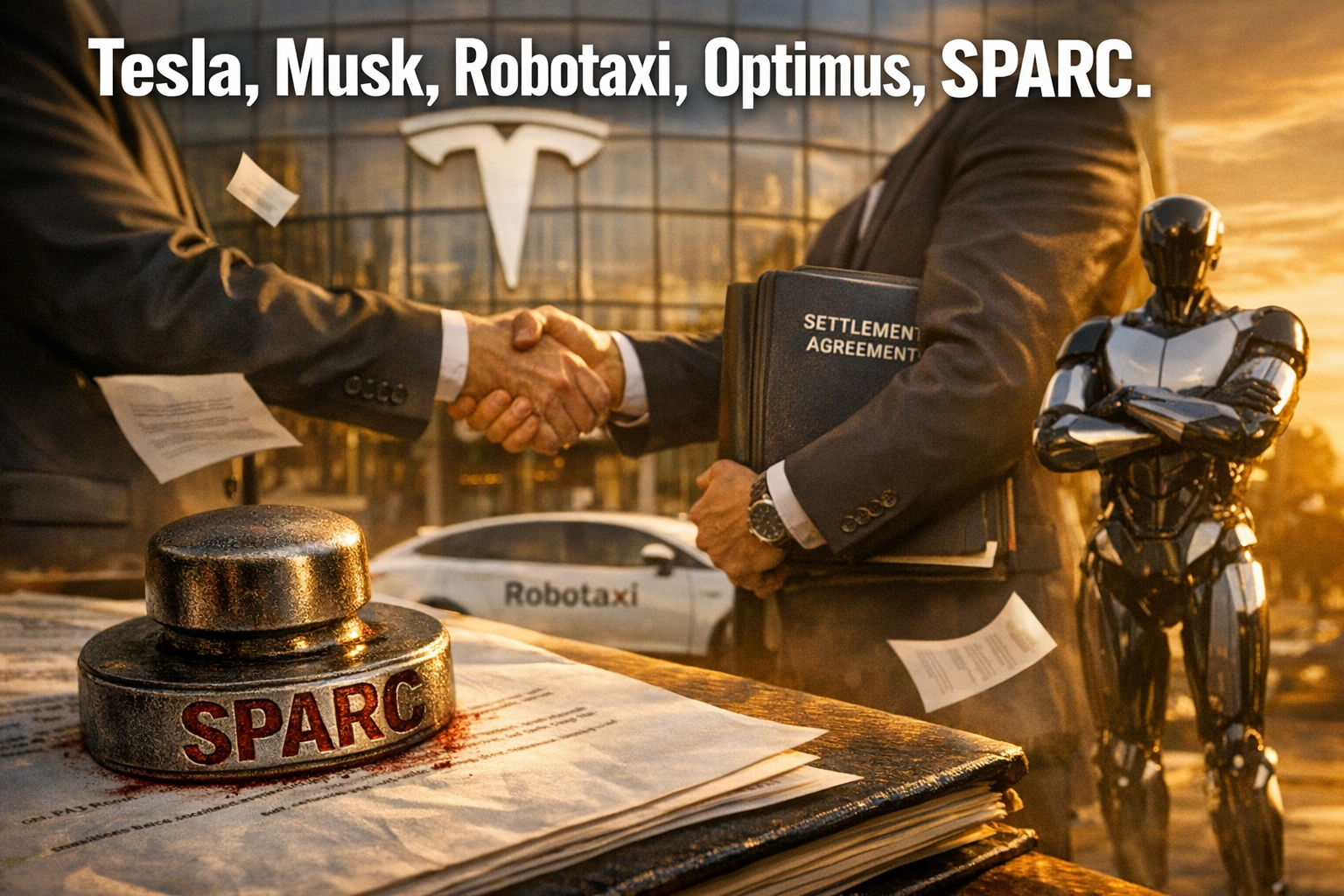 테슬라 소송종결 500달러?