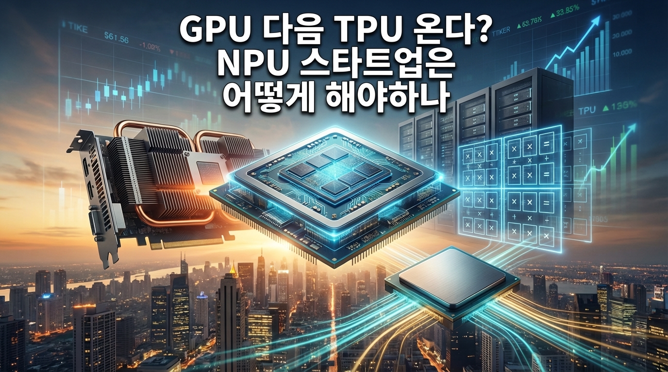 엔비디아 독점 흔들린다. 구글과 리벨리온의 역습. GPU와 TPU, 그리고 NPU의 차별적 경쟁력