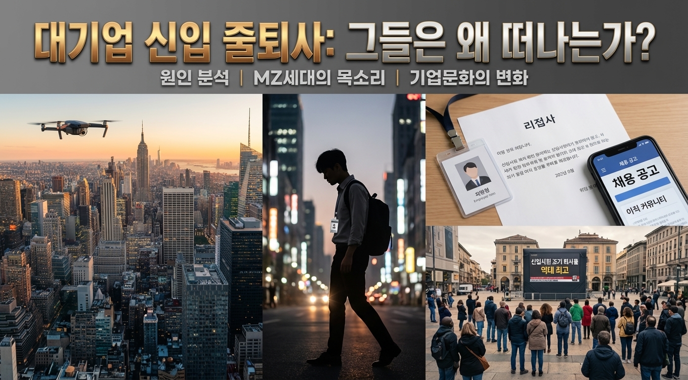 AI가 끝내는 대기업 신화 경량문명 생존전략