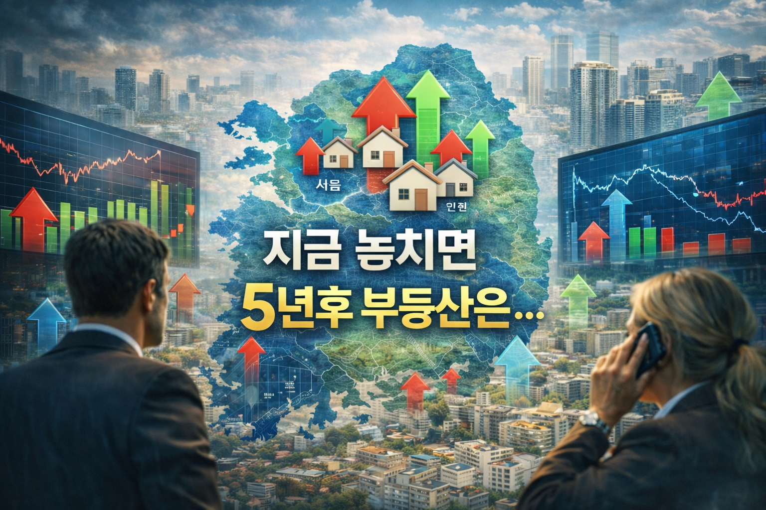 2026 부동산 대폭등지도-5년 이쪽으로 몰립니다.