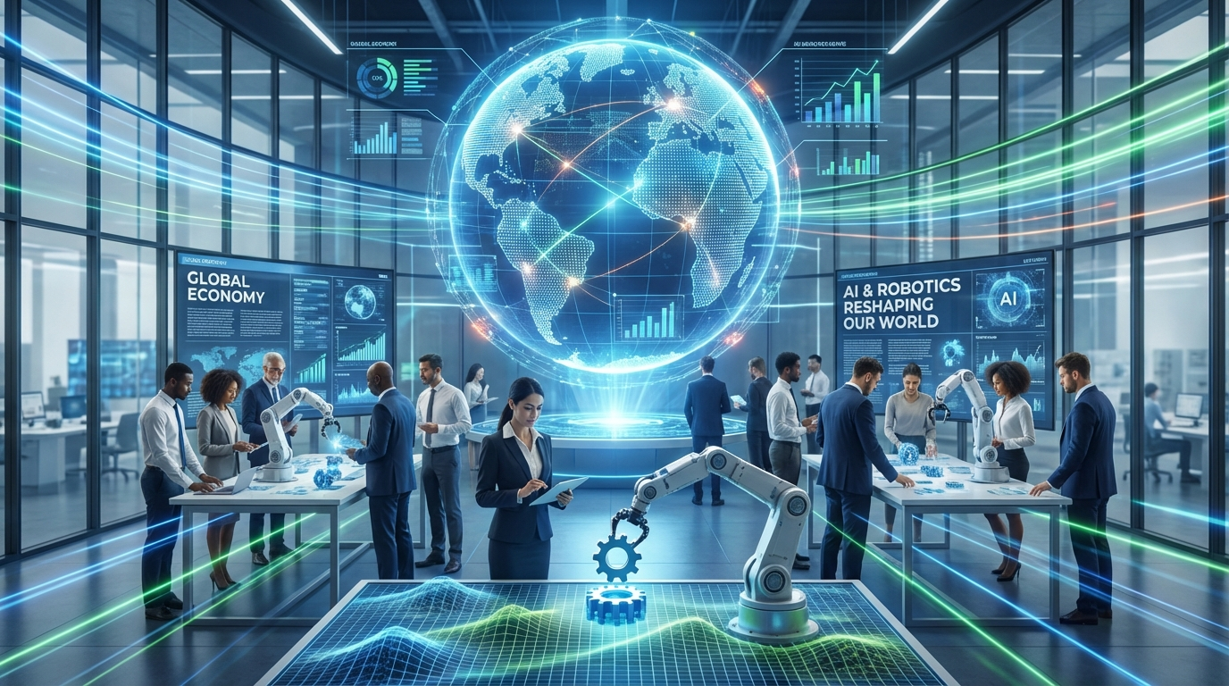 인공지능 로봇 대격변 글로벌 경제 뒤흔든다