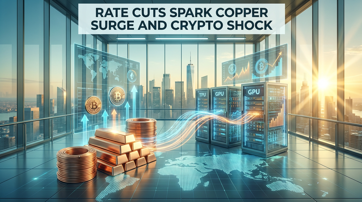 금리인하 구리급등 크립토충격