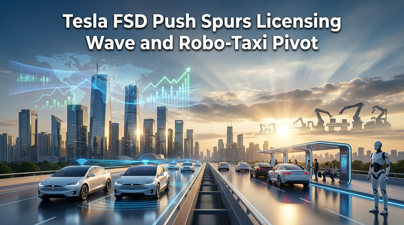 완성차 테슬라 FSD 굴복