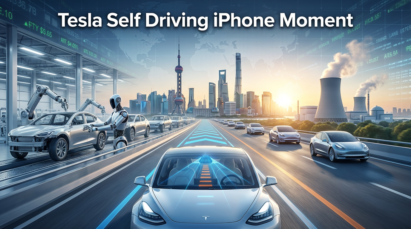 테슬라 자율주행 아이폰 모먼트-지금 벌어지는 5가지 변화