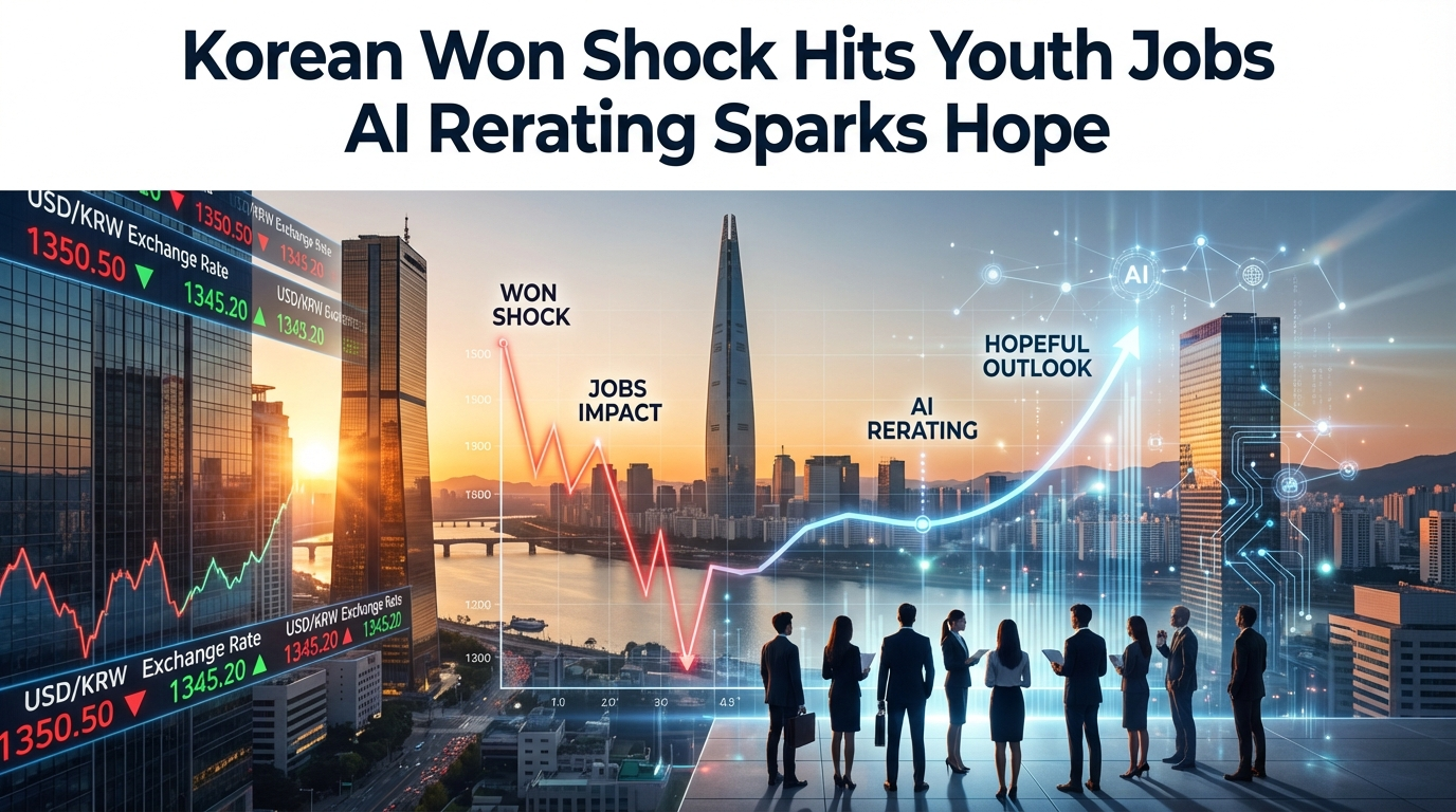 고환율 쇼크 청년고용 붕괴