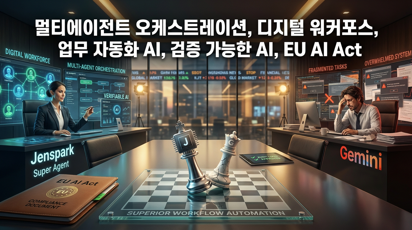 젠스파크 슈퍼에이전트가 제미나이를 이기는 이유