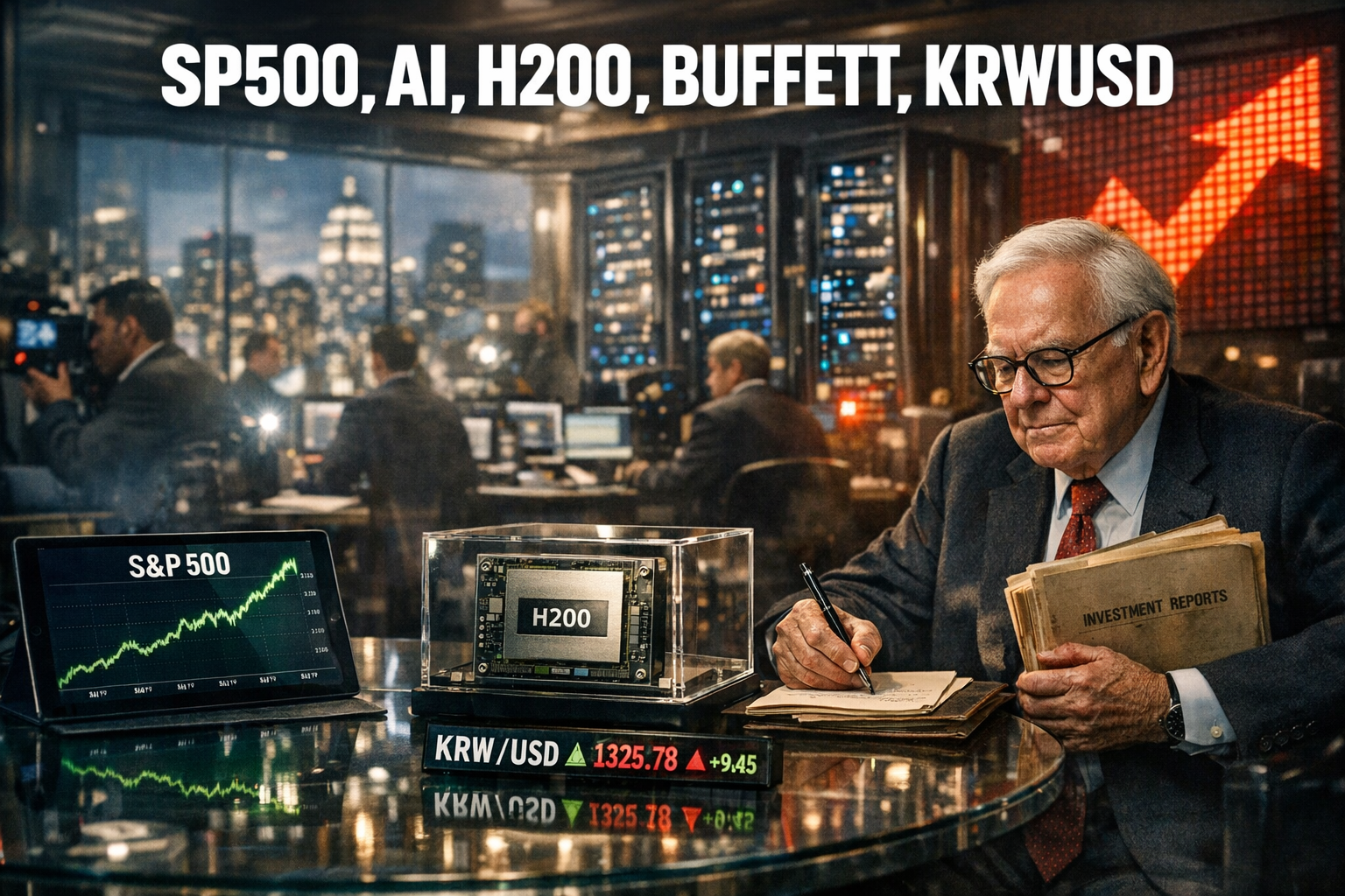 2026 S&P500 폭등축 4가지-워랜버핏 마지막 출근일