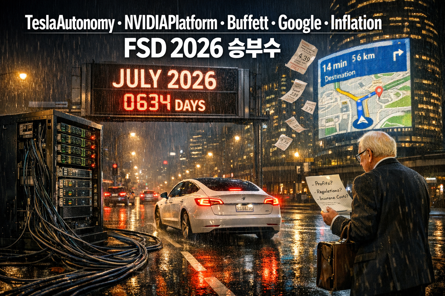 테슬라 FSD 2026년 7월 자율주행완성 언급