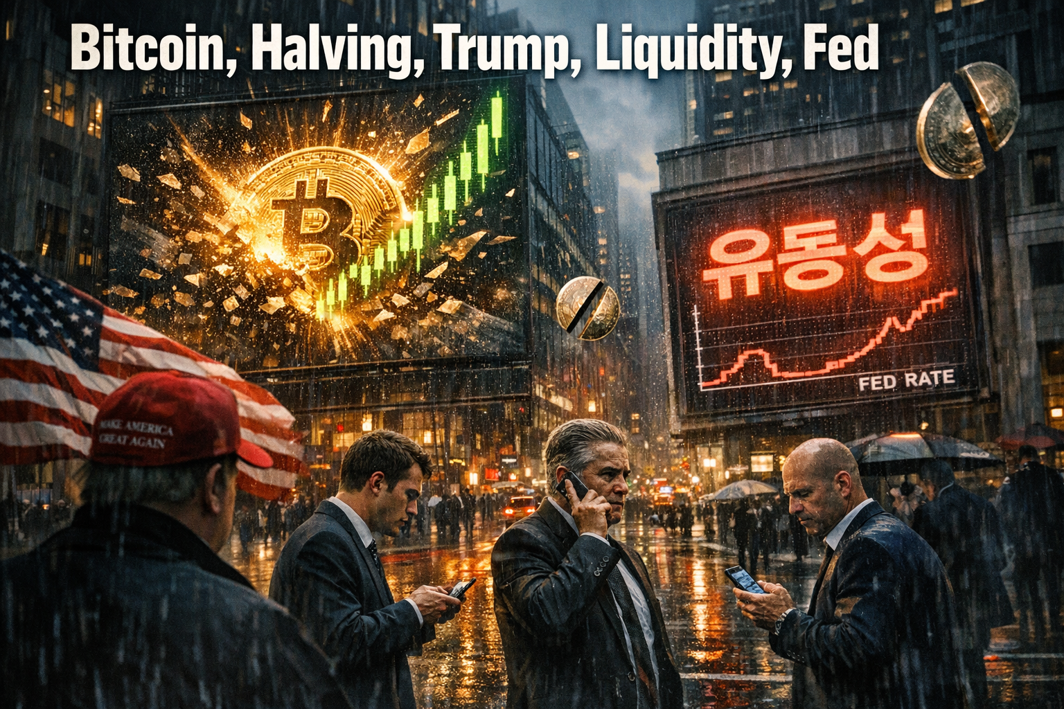 반감기 끝 유동성 폭발 비트코인 대반전