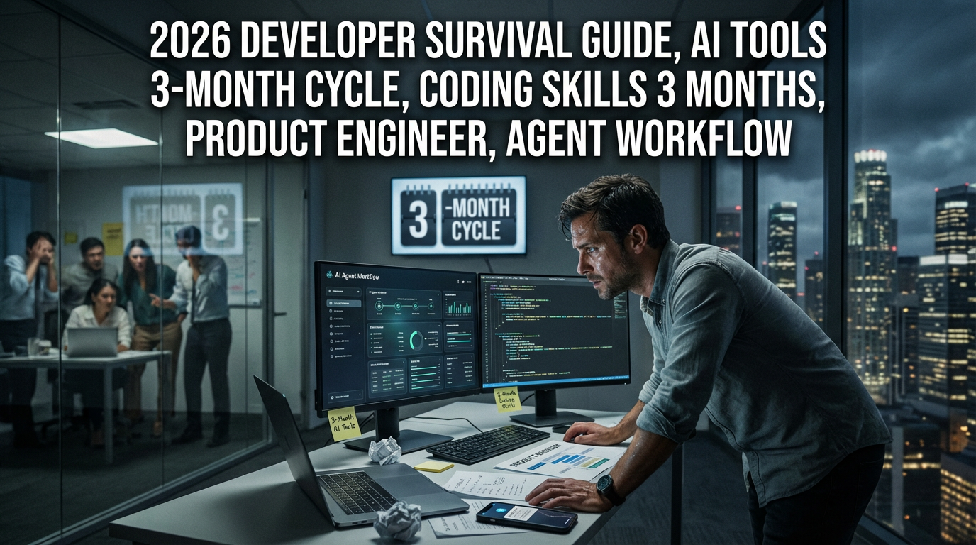 2026 개발자 생존전략 AI로 코딩 끝나는 시대의 승부수
