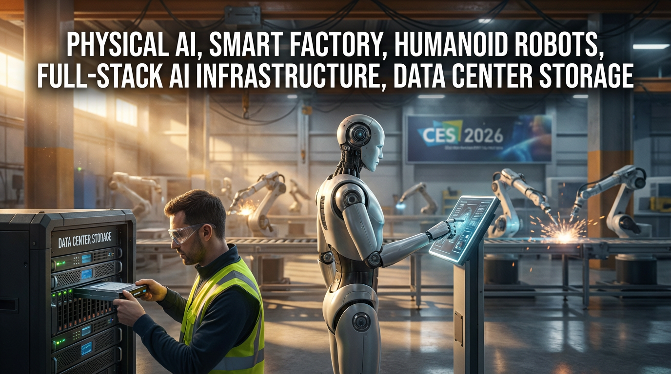 CES 2026 핵심 폭로 피지컬 AI가 판을 뒤집는다