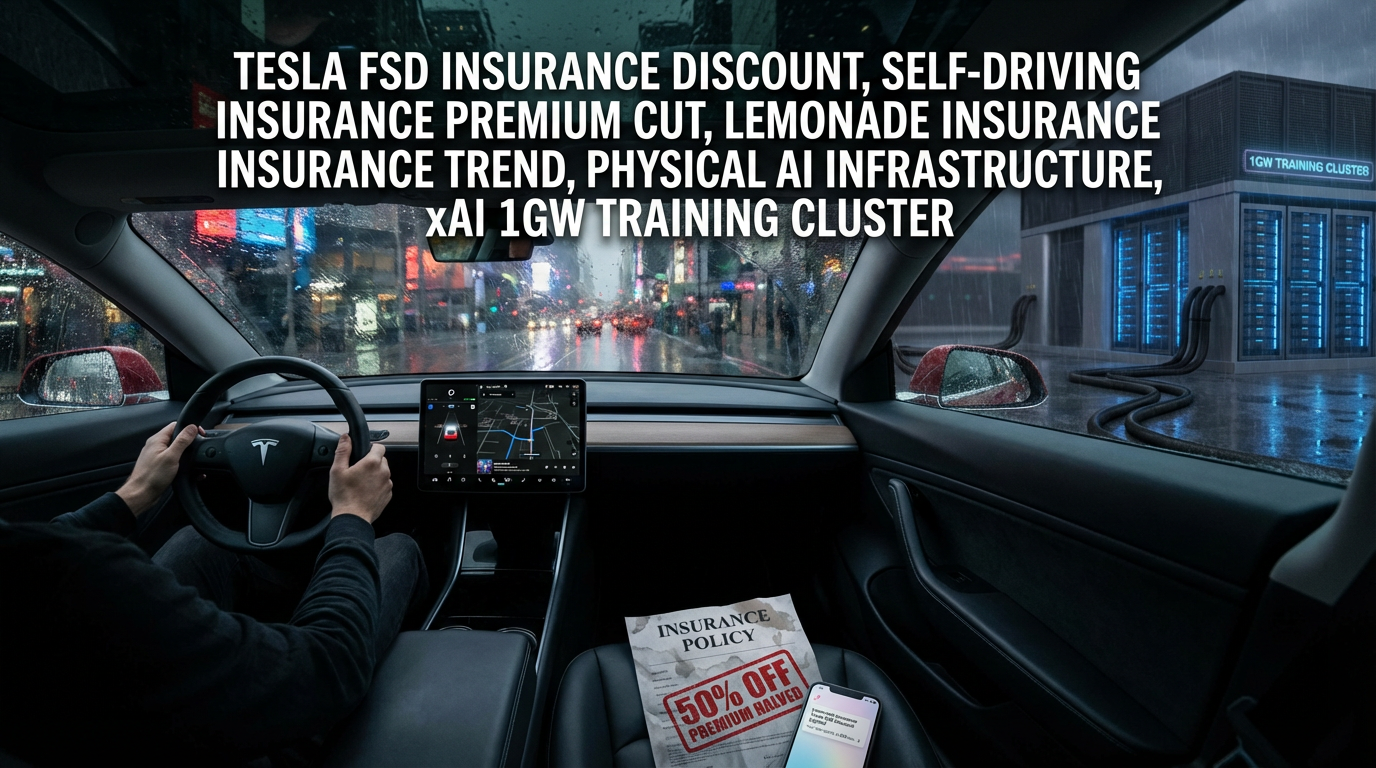 테슬라 FSD 보험료 반값 충격 자율주행이 돈이 된다